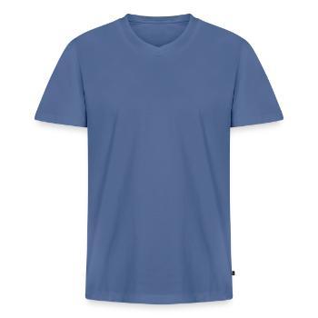 Maglietta ecologica premium da uomo con scollo a V