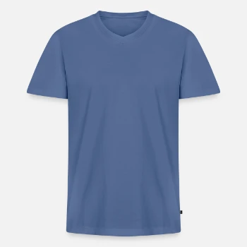 Men's Premium Organic T-shirt with V-neck