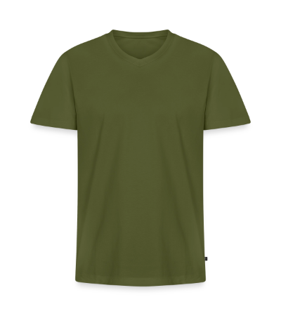 Männer Premium Bio T-Shirt mit V-Ausschnitt