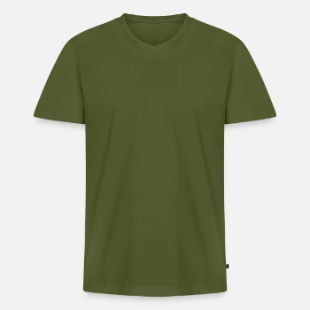 Men's Premium Organic T-shirt with V-neck