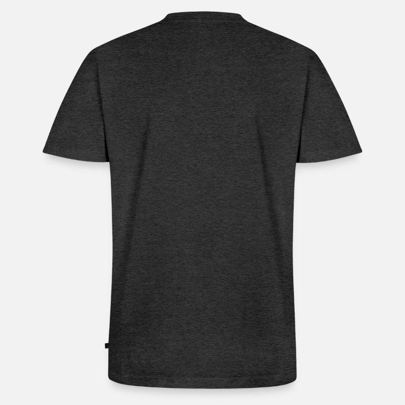 Ekologiczna męska koszulka z dekoltem w serek Premium