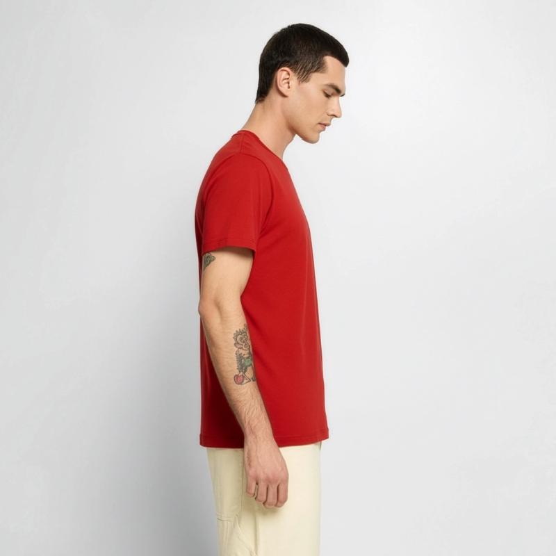 Männer Premium Bio T-Shirt mit V-Ausschnitt