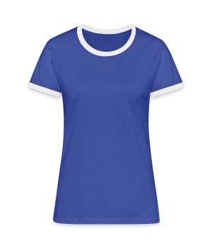 Kontrast-T-skjorte for kvinner
