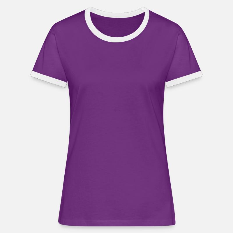 Frauen Kontrast-T-Shirt