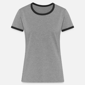 Dame kontrast-T-shirt