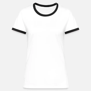 Dame kontrast-T-shirt