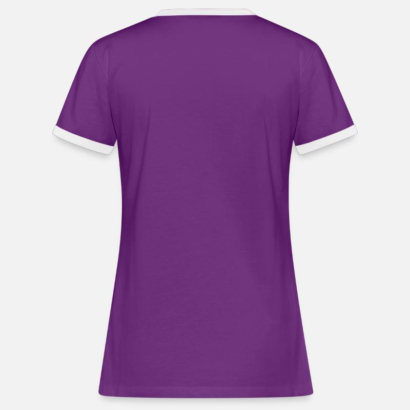 Frauen Kontrast-T-Shirt