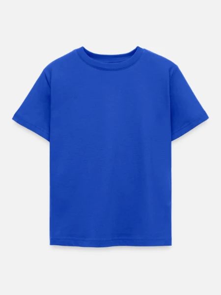T-shirt Enfant - bleu royal - Devant