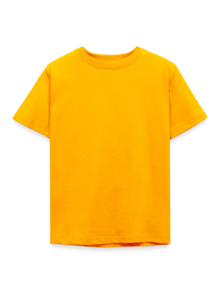 Kids' T-Shirt - gold - Front