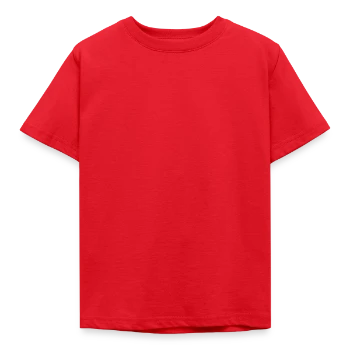 Kids' T-Shirt - red - Front - AI Model Kid Male (0cm)