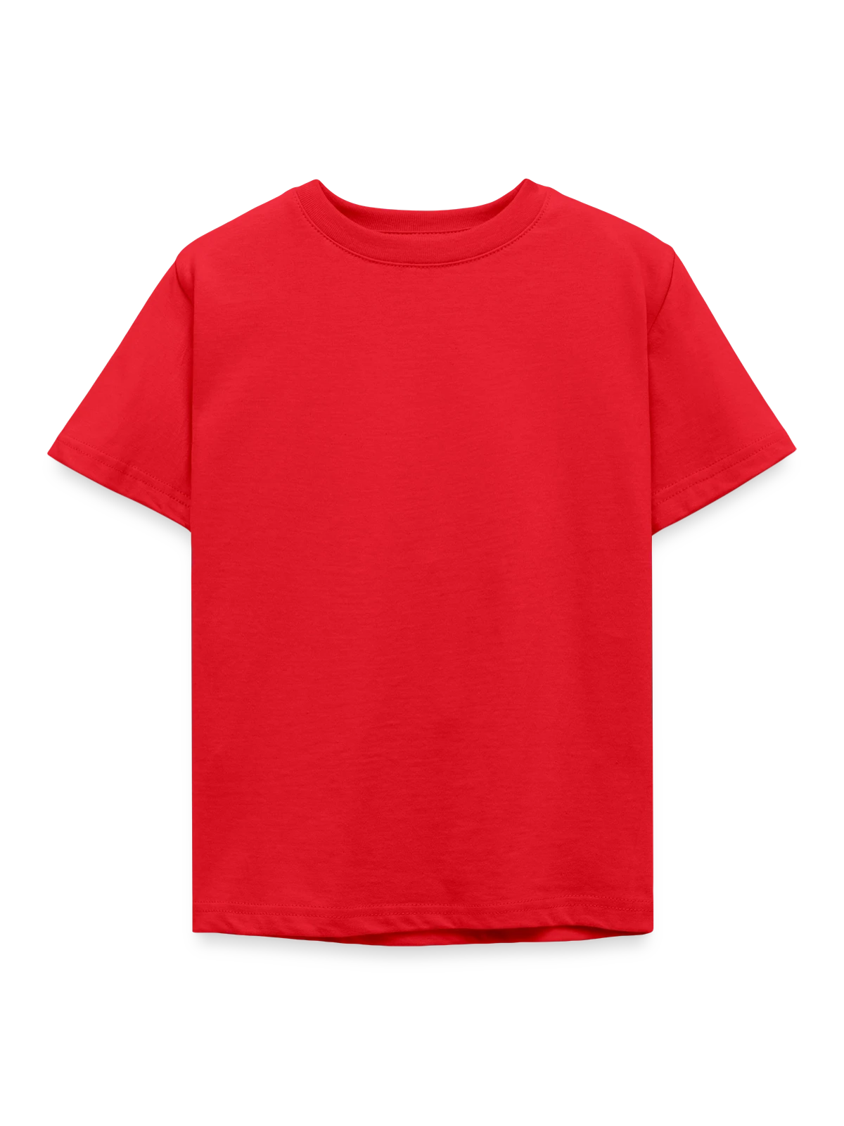 Kids' T-Shirt - red - Front