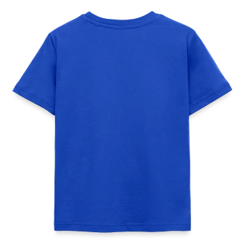 T-shirt Enfant - bleu royal - Dos - AI Model Kid Female (0cm)