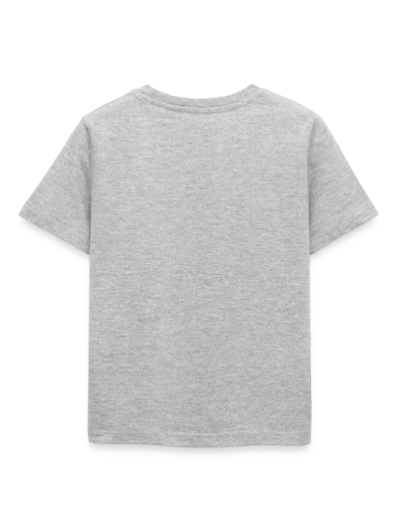 Kids' T-Shirt - heather grey - Back