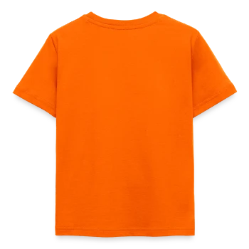 T-shirt Enfant - orange - Dos - AI Model Kid Male (0cm)