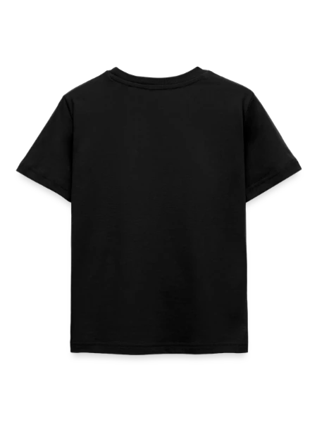 Kids' T-Shirt - black - Back