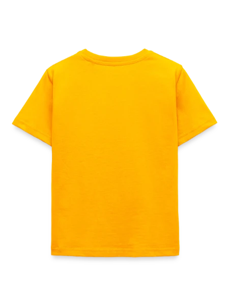 Kids' T-Shirt - gold - Back