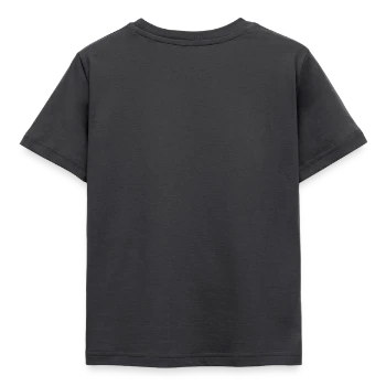 Kids' T-Shirt - dark grey - Back - AI Model Kid Female (0cm)
