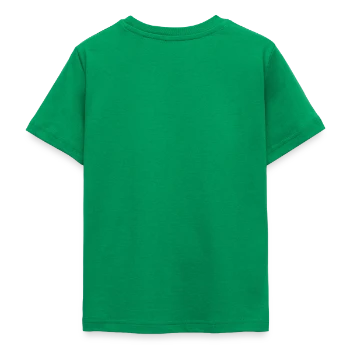 T-shirt Ado - vert - Dos - AI Model Teenager Male dark (155cm)
