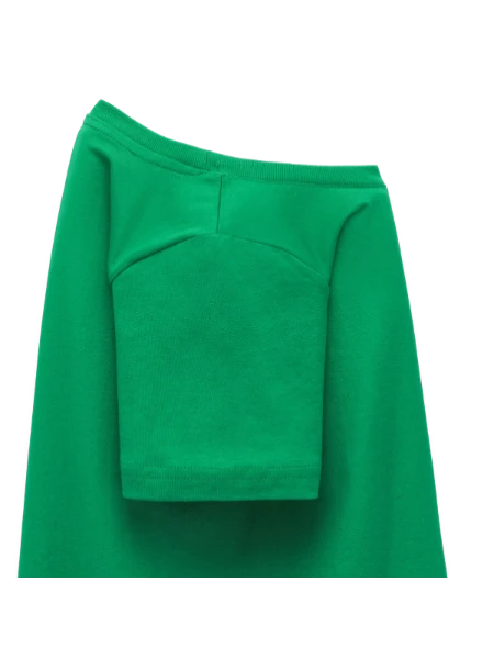 T-shirt Ado - vert - Droite