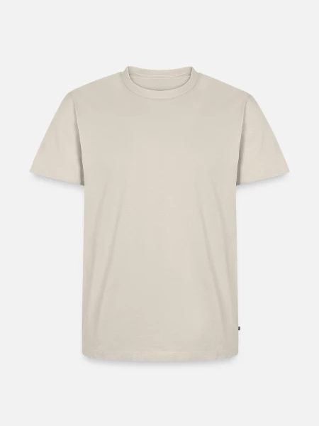 T-shirt Premium bio Homme - beige - Devant