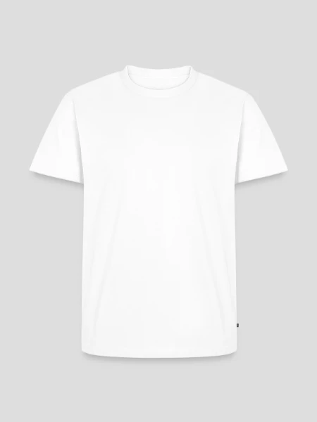 Männer Premium Bio T-Shirt - Weiß - Vorne