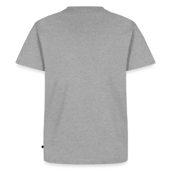 T-shirt Premium bio Homme - gris chiné - Dos - Nico (187cm)