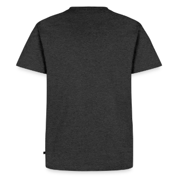 T-shirt Premium bio Homme - anthracite chiné - Dos - Nico (187cm)