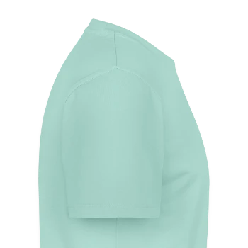 Herre Premium økologisk T-shirt - mint  - Højre - Nico (187cm)