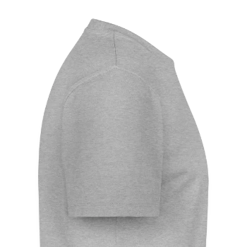 T-shirt Premium bio Homme - gris chiné - Droite - Nico (187cm)