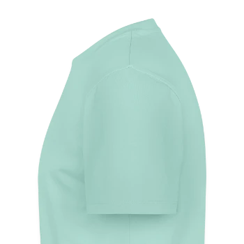Herre Premium økologisk T-shirt - mint  - Venstre - Nico (187cm)