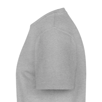 T-shirt Premium bio Homme - gris chiné - Gauche - Nico (187cm)