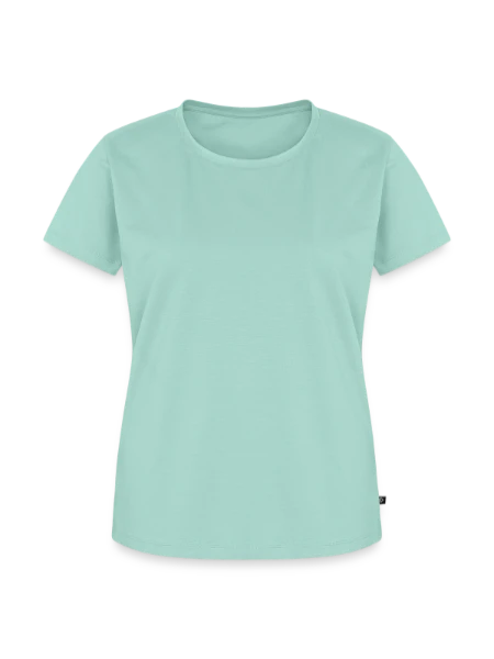 T-shirt Premium bio Femme - menthe  - Devant