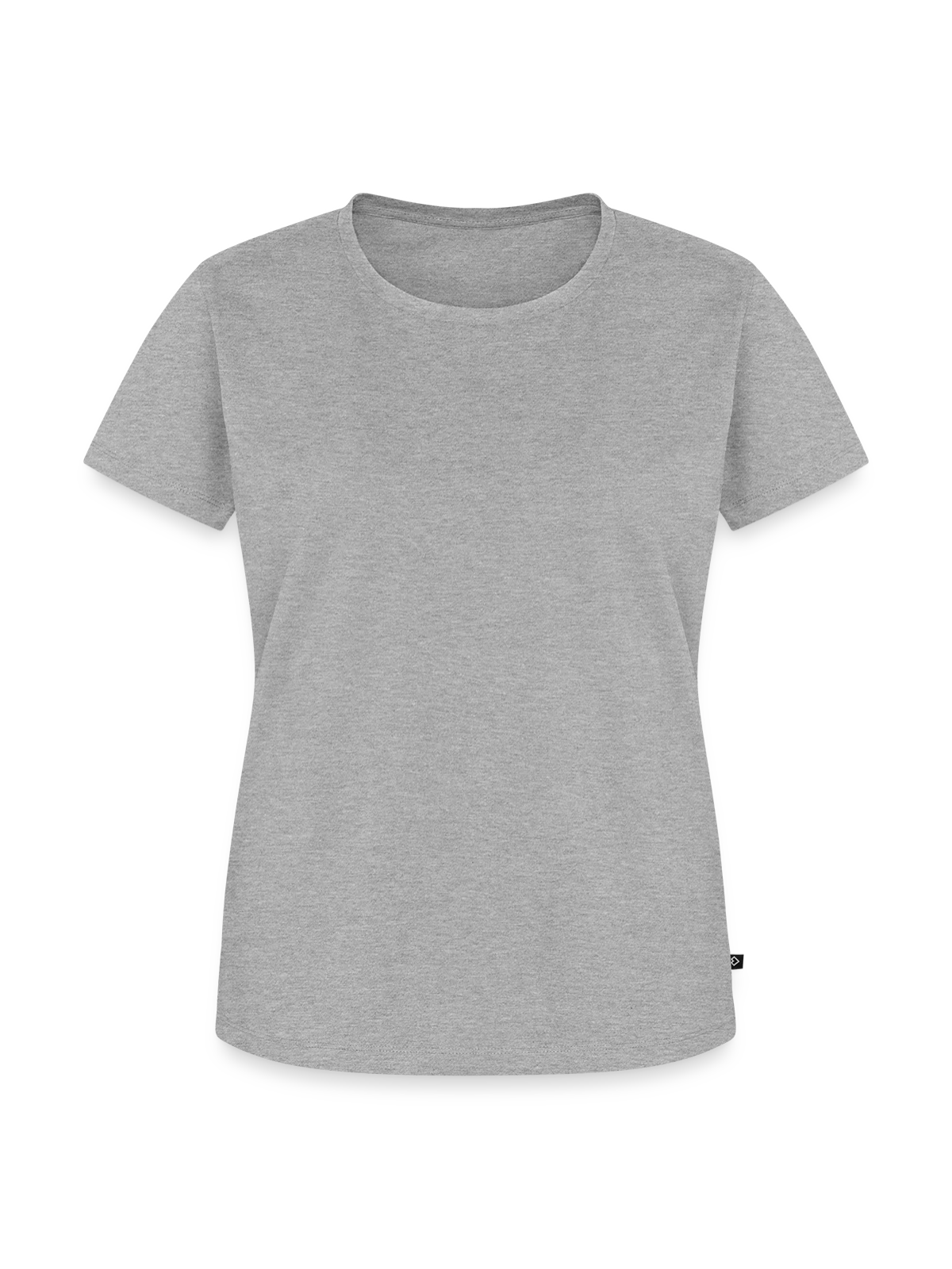 Women's Premium Organic T-shirt - heather grey - Front