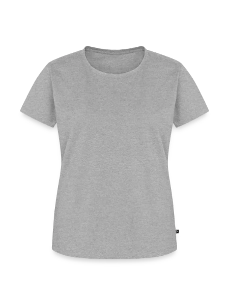 Women's Premium Organic T-shirt - heather grey - Front
