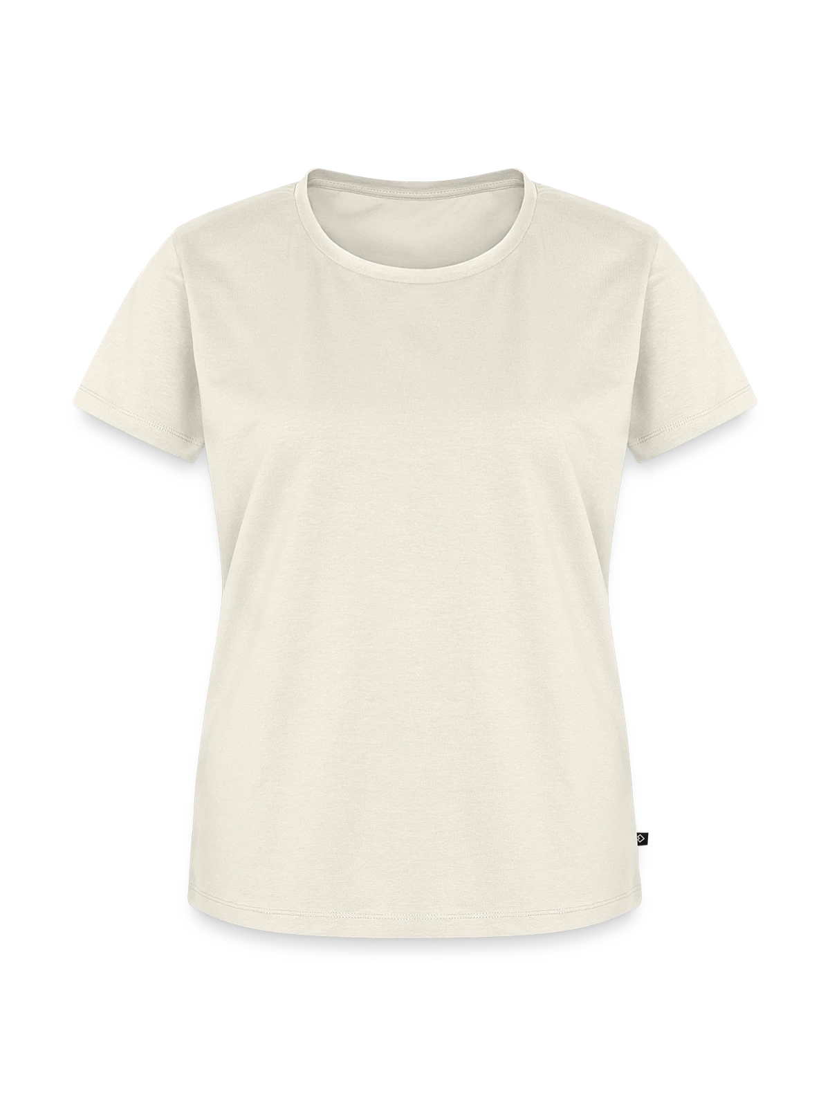 Women's Premium Organic T-shirt - off white - Front
