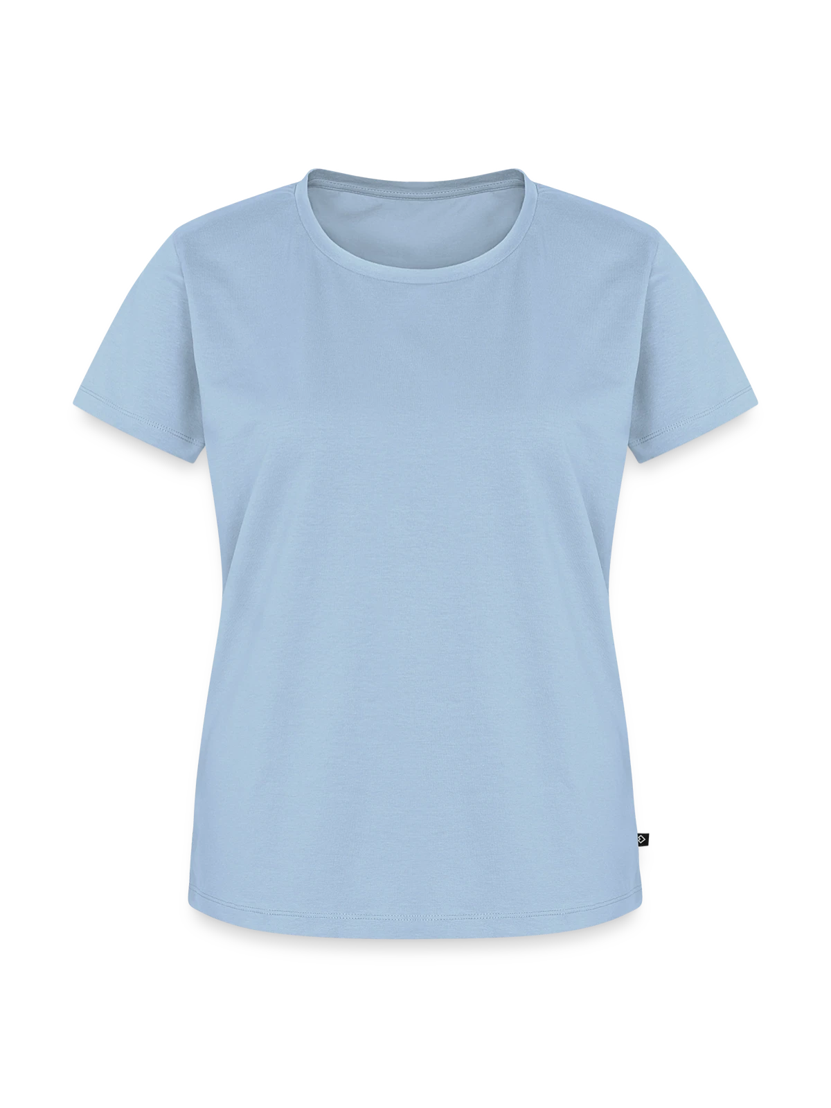 Women's Premium Organic T-shirt - light blue - Front