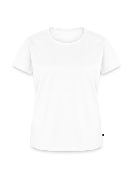 T-shirt Premium bio Femme - blanc - Devant
