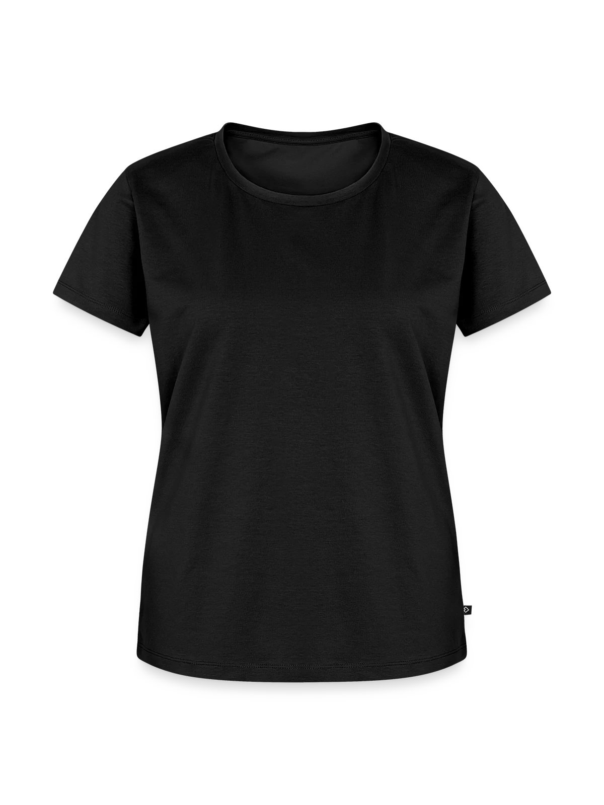 T-shirt Premium bio Femme - noir - Devant