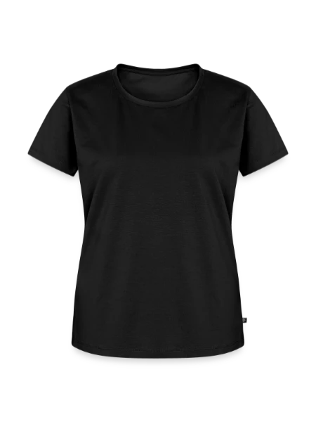 T-shirt Premium bio Femme - noir - Devant