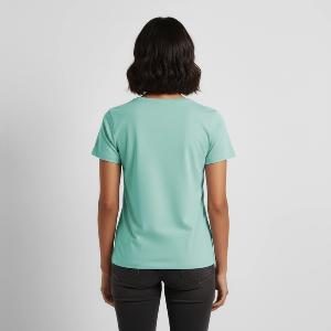 Frauen Premium Bio T-Shirt - Hinten