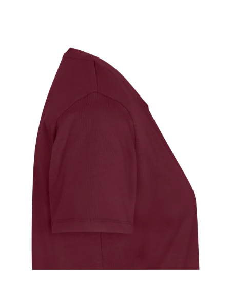 Women's Premium Organic T-shirt - burgundy - Right