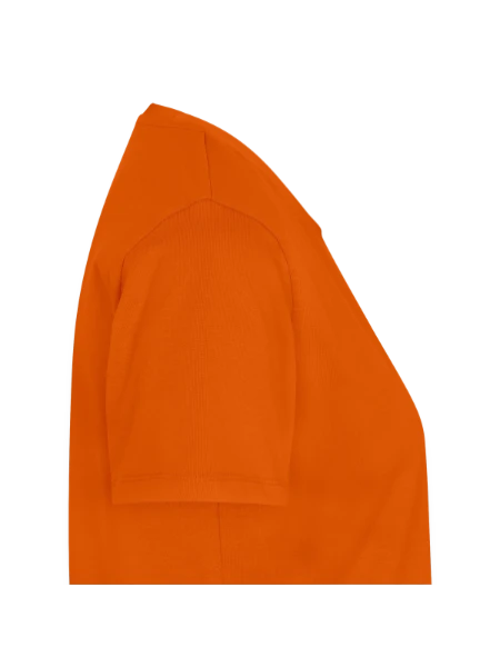 Women's Premium Organic T-shirt - orange  - Right