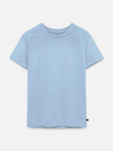Kinder Premium Bio T-Shirt - Hellblau - Vorne