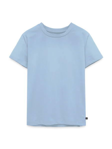 Kids Premium Organic T-Shirt - light blue - Front