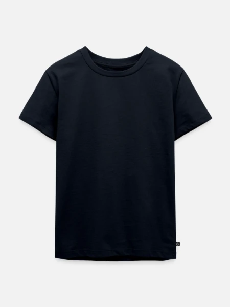 Kids Premium Organic T-Shirt - navy - Front