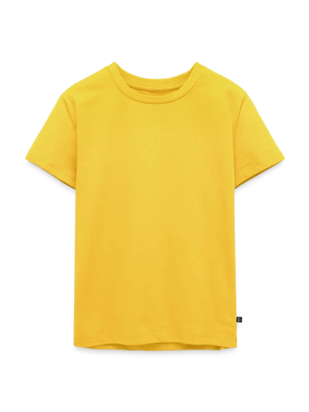 Kids Premium Organic T-Shirt - sun yellow - Front