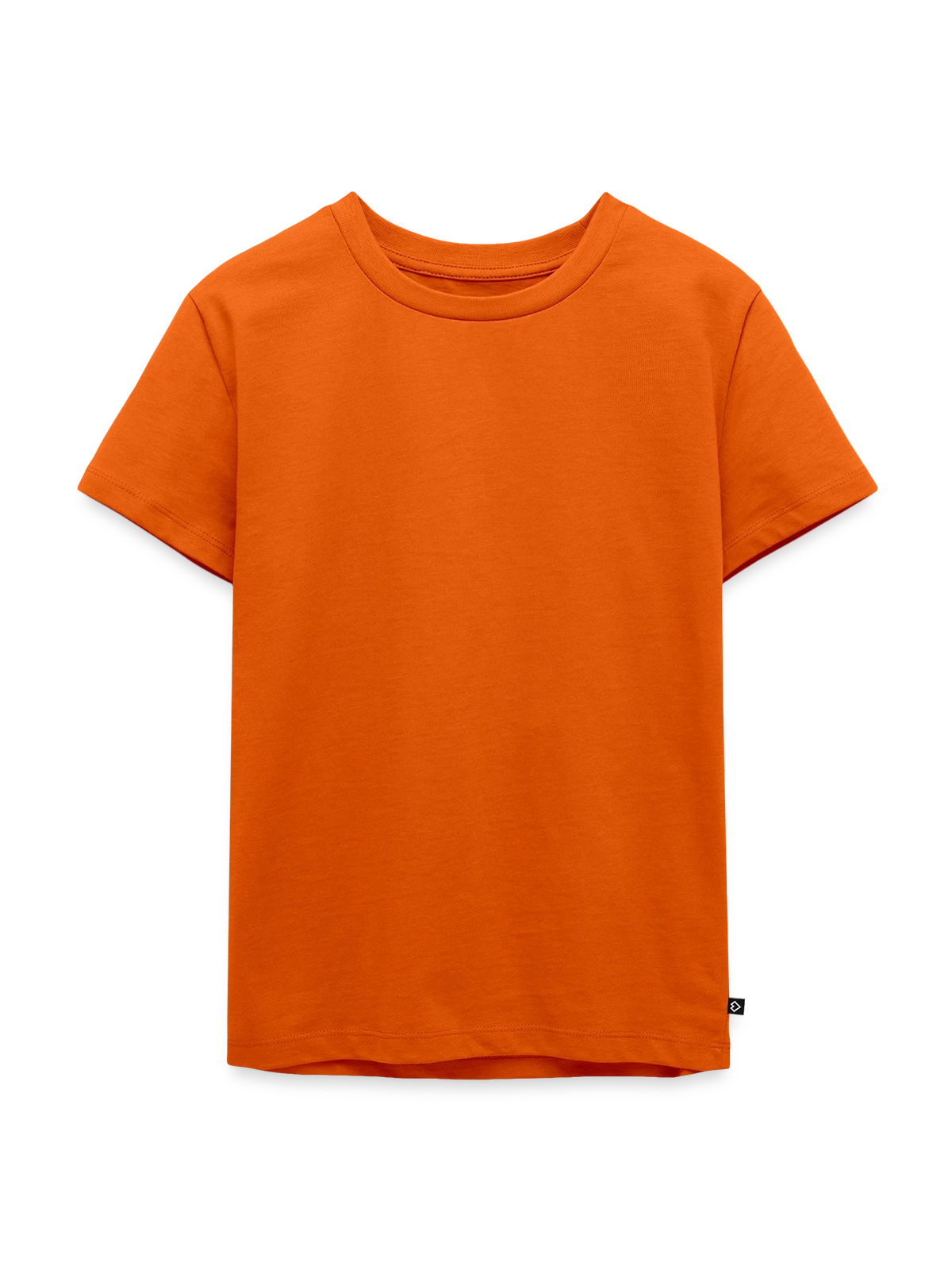 Kids Premium Organic T-Shirt - orange  - Front