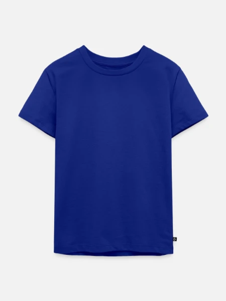 Kinderen Premium Bio T-shirt - koningsblauw - Voor