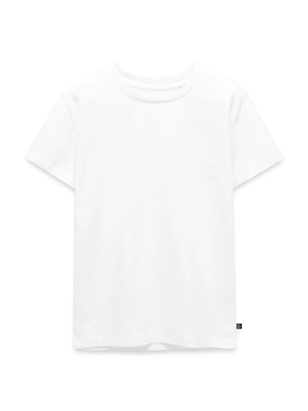 T-shirt Premium bio Enfant - blanc - Devant