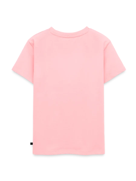 Kinder Premium Bio T-Shirt - Rosa - Hinten